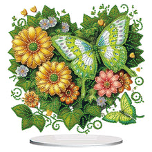Load image into Gallery viewer, Acrylic Special Shape Flower Girl Desktop Diamond Art Kits for Home Office Decor