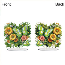 Load image into Gallery viewer, Acrylic Special Shape Flower Girl Desktop Diamond Art Kits for Home Office Decor