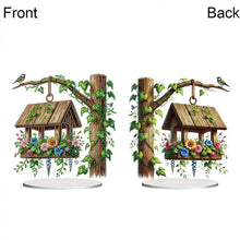 Load image into Gallery viewer, Acrylic Special Shape Flower Girl Desktop Diamond Art Kits for Home Office Decor