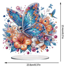 Load image into Gallery viewer, Acrylic Special Shape Flower Girl Desktop Diamond Art Kits for Home Office Decor