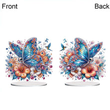 Load image into Gallery viewer, Acrylic Special Shape Flower Girl Desktop Diamond Art Kits for Home Office Decor