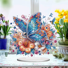 Load image into Gallery viewer, Acrylic Special Shape Flower Girl Desktop Diamond Art Kits for Home Office Decor