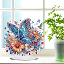 Load image into Gallery viewer, Acrylic Special Shape Flower Girl Desktop Diamond Art Kits for Home Office Decor