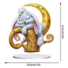 Load image into Gallery viewer, Acrylic Special Shape Flower Girl Desktop Diamond Art Kits for Home Office Decor