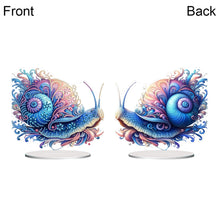 Load image into Gallery viewer, Acrylic Special Shape Flower Girl Desktop Diamond Art Kits for Home Office Decor