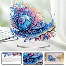 Load image into Gallery viewer, Acrylic Special Shape Flower Girl Desktop Diamond Art Kits for Home Office Decor