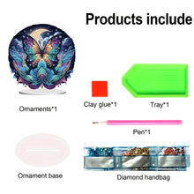 Load image into Gallery viewer, Acrylic Special Shape Flower Girl Desktop Diamond Art Kits for Home Office Decor