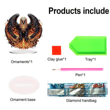 Load image into Gallery viewer, Acrylic Special Shape Flower Girl Desktop Diamond Art Kits for Home Office Decor