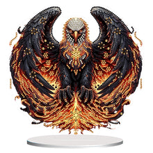 Load image into Gallery viewer, Acrylic Special Shape Flower Girl Desktop Diamond Art Kits for Home Office Decor