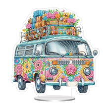 Load image into Gallery viewer, Acrylic Special Shaped Colorful Pattern Table Top Diamond Painting Ornament Kits