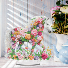 Load image into Gallery viewer, Acrylic Special Shaped Colorful Pattern Table Top Diamond Painting Ornament Kits