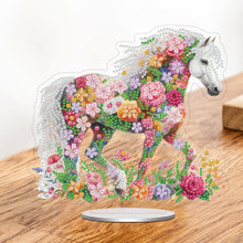 Load image into Gallery viewer, Acrylic Special Shaped Colorful Pattern Table Top Diamond Painting Ornament Kits