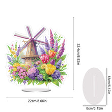 Load image into Gallery viewer, Acrylic Special Shaped Colorful Pattern Table Top Diamond Painting Ornament Kits