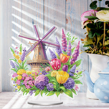 Load image into Gallery viewer, Acrylic Special Shaped Colorful Pattern Table Top Diamond Painting Ornament Kits