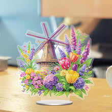 Load image into Gallery viewer, Acrylic Special Shaped Colorful Pattern Table Top Diamond Painting Ornament Kits