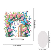 Load image into Gallery viewer, Acrylic Special Shaped Colorful Pattern Table Top Diamond Painting Ornament Kits