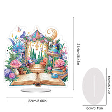 Load image into Gallery viewer, Acrylic Special Shaped Colorful Pattern Table Top Diamond Painting Ornament Kits