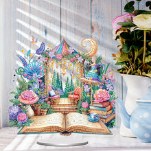 Load image into Gallery viewer, Acrylic Special Shaped Colorful Pattern Table Top Diamond Painting Ornament Kits