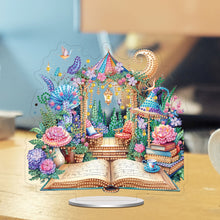 Load image into Gallery viewer, Acrylic Special Shaped Colorful Pattern Table Top Diamond Painting Ornament Kits