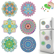Load image into Gallery viewer, 6Pcs Acrylic Animals Diamond Painting Refrigerator Magnet for Fridge Whiteboards