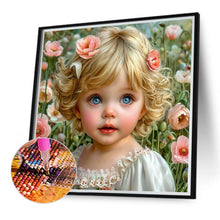 Load image into Gallery viewer, Diamond Painting - Full Round - Little Girl (40*40CM)