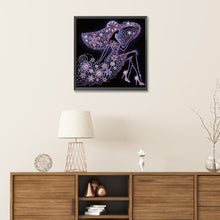 Load image into Gallery viewer, Diamond Painting - Partial Special Shaped - Elegant Lady (30*30CM)