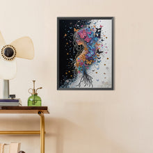 Load image into Gallery viewer, Diamond Painting - Partial Special Shaped - Butterfly Woman (30*40CM)