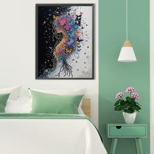 Load image into Gallery viewer, Diamond Painting - Partial Special Shaped - Butterfly Woman (30*40CM)