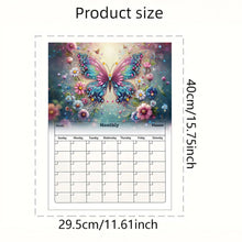 Load image into Gallery viewer, Special Shaped Colorful Pattern 5D DIY Diamond Art Monthly Planner for Beginners