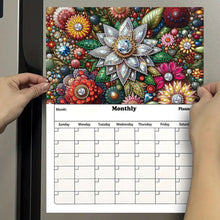 Load image into Gallery viewer, Special Shaped Colorful Pattern 5D DIY Diamond Art Monthly Planner for Beginners