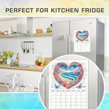 Load image into Gallery viewer, Special Shaped Colorful Pattern 5D DIY Diamond Art Monthly Planner for Beginners