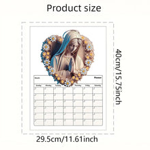 Load image into Gallery viewer, Special Shaped Colorful Pattern 5D DIY Diamond Art Monthly Planner for Beginners