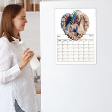 Load image into Gallery viewer, Special Shaped Colorful Pattern 5D DIY Diamond Art Monthly Planner for Beginners