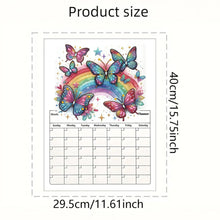 Load image into Gallery viewer, Special Shaped Colorful Pattern 5D DIY Diamond Art Monthly Planner for Beginners