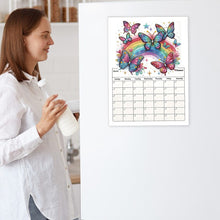 Load image into Gallery viewer, Special Shaped Colorful Pattern 5D DIY Diamond Art Monthly Planner for Beginners