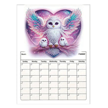 Load image into Gallery viewer, Special Shaped Colorful Pattern 5D DIY Diamond Art Monthly Planner for Beginners