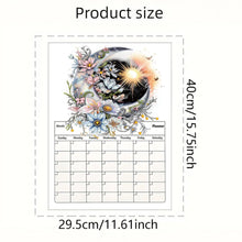 Load image into Gallery viewer, Special Shaped Colorful Pattern 5D DIY Diamond Art Monthly Planner for Beginners