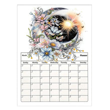 Load image into Gallery viewer, Special Shaped Colorful Pattern 5D DIY Diamond Art Monthly Planner for Beginners