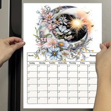 Load image into Gallery viewer, Special Shaped Colorful Pattern 5D DIY Diamond Art Monthly Planner for Beginners