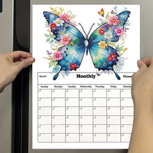 Load image into Gallery viewer, Special Shaped Colorful Pattern 5D DIY Diamond Art Monthly Planner for Beginners