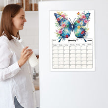 Load image into Gallery viewer, Special Shaped Colorful Pattern 5D DIY Diamond Art Monthly Planner for Beginners