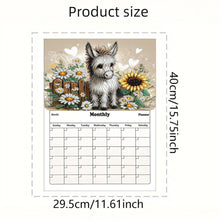 Load image into Gallery viewer, Special Shaped Colorful Pattern 5D DIY Diamond Art Monthly Planner for Beginners