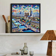 Load image into Gallery viewer, Diamond Painting - Full Round - Eiffel Tower During The Day (40*40CM)