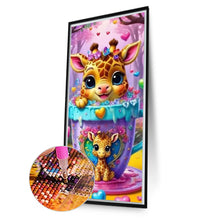 Load image into Gallery viewer, Diamond Painting - Full Square - Cute Giraffe (40*70CM)
