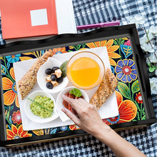 Load image into Gallery viewer, Acrylic Animals Rectangular Diamond Decorative Serving Tray for Countertop Decor