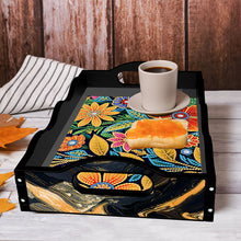 Load image into Gallery viewer, Acrylic Animals Rectangular Diamond Decorative Serving Tray for Countertop Decor