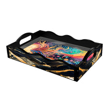 Load image into Gallery viewer, Acrylic Girl Back 5D Diamond Painting Serving Tray Art Craft for Home Decoration