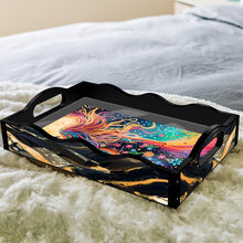 Load image into Gallery viewer, Acrylic Girl Back 5D Diamond Painting Serving Tray Art Craft for Home Decoration