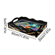 Load image into Gallery viewer, Acrylic Back 5D Diamond Painting Serving Tray Art Craft for Home Decoration