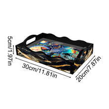 Load image into Gallery viewer, Acrylic Moonlight Cat 5D Diamond Painting Tray Art Craft for Home Decor